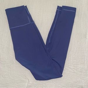 Lululemon blue leggings- size 4
